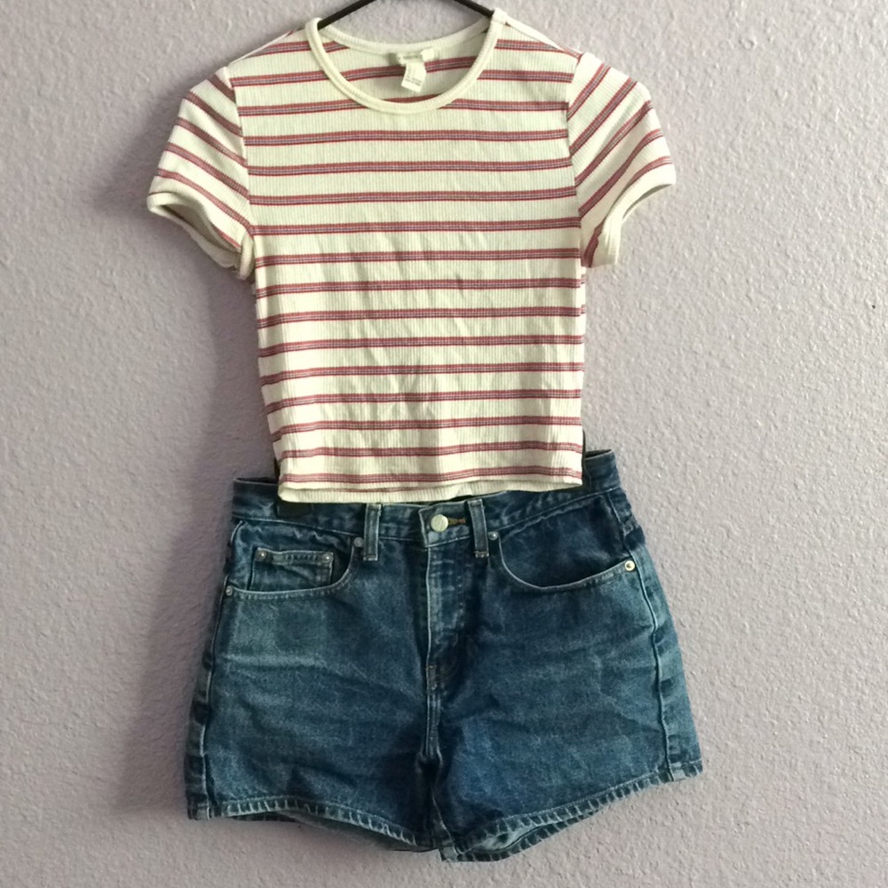 27 inch genetic denim shorts